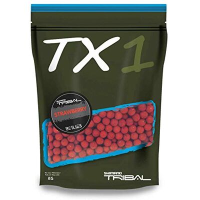 SHIMANO Bait TX1 Boillie Strawberry, 15 mm, 5 kg, con particolare attenzione al controllo e alla durata SHIMANO Bait TX1 Boillie Strawberry, 15 mm, 5 kg, con particolare attenzione al controllo e alla durata