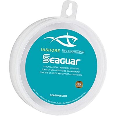 Seaguar / America in Shore 100% Fluorocarbon Leader 100yd 22,7 kg, trasparente Seaguar / America in Shore 100% Fluorocarbon Leader 100yd 22,7 kg, trasparente