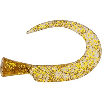 Svartzonker McMy Tail Code di ricambio Sostituzioni ecologiche, accessorio per esche da pesca, plastisol resistente per la pesca in acqua dolce e salata, glitter oro 6.9 cm Svartzonker McMy Tail Code di ricambio Sostituzioni ecologiche, accessorio per esche da pesca, plastisol resistente per la pesca in acqua dolce e salata, glitter oro 6.9 cm