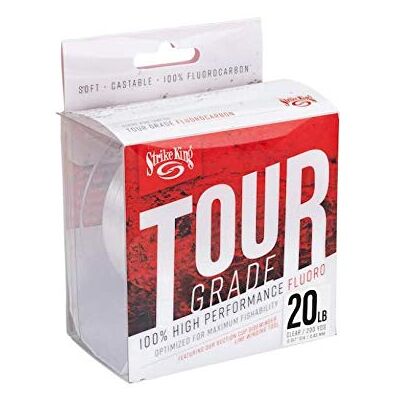 Strike King Tour Grade Fluorocarbon 200yd/9,1 kg Strike King Tour Grade Fluorocarbon 200yd/9,1 kg