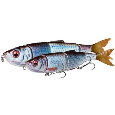 Savage Gear 4Play V2 Swim N Jerk Aringa Swimbait scannerizzata in 3D per pescatori di predatori, azione realistica, ideale per lucci, spigole e altro Slow Sink Firetiger 16,5 cm Savage Gear 4Play V2 Swim N Jerk Aringa Swimbait scannerizzata in 3D per pescatori di predatori, azione realistica, ideale per lucci, spigole e altro Slow Sink Firetiger 16,5 cm