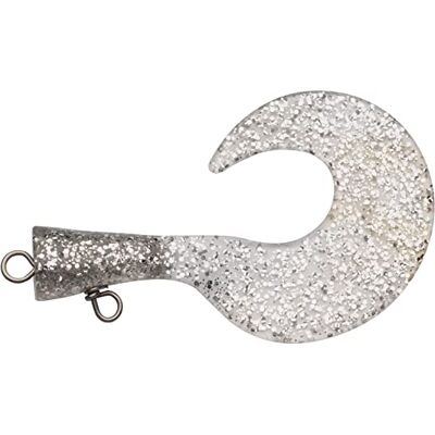 Svartzonker McMio Spare Tails Eco-Friendly Replacements for Mc Mio Big and Small Lures, Durable Plastisol for Freshwater & Saltwater Fishing, Silver Glitter 9,2 cm Svartzonker McMio Spare Tails Eco-Friendly Replacements for Mc Mio Big and Small Lures, Durable Plastisol for Freshwater & Saltwater Fishing, Silver Glitter 9,2 cm