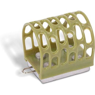 Zebco Piombo da pesca Trophy Open End con cestino per mangime e feeder, 45 g Zebco Piombo da pesca Trophy Open End con cestino per mangime e feeder, 45 g