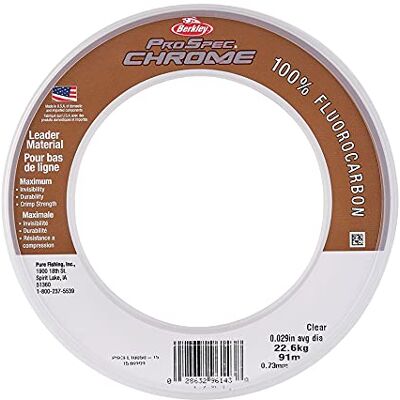 Berkley , Lenza da Pesca Unisex, Trasparente, 20lb-25yd Berkley , Lenza da Pesca Unisex, Trasparente, 20lb-25yd
