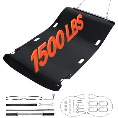 VEVOR Slitta per Trascinamento per Caccia 2300 x 1175 mm Slitta per Trasporto per Cervi da 680,39 kg con Corde e Cavi di Trazione, Trasporto di Selvaggina a Mano e su Veicoli per Pesca sul Ghiaccio VEVOR Slitta per Trascinamento per Caccia 2300 x 1175 mm Slitta per Trasporto per Cervi da 680,39 kg con Corde e Cavi di Trazione, Trasporto di Selvaggina a Mano e su Veicoli per Pesca sul Ghiaccio