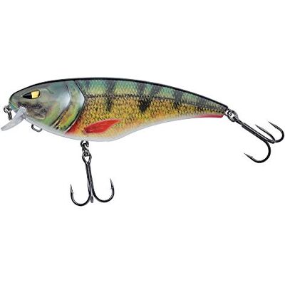 Berkley Zilla Flanker Lure Esca galleggiante poco profonda da corsa con 19 ami tripli Fusion, senza piombo Berkley Zilla Flanker Lure Esca galleggiante poco profonda da corsa con 19 ami tripli Fusion, senza piombo