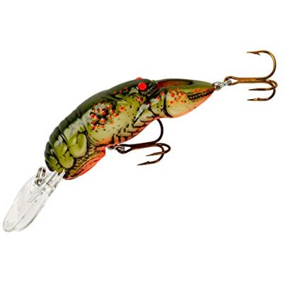 Rebel Lures Big Craw Esca artificiale da pesca, Uomo, D7460, Ruscello Crawfish, 2 5/8-Inch Rebel Lures Big Craw Esca artificiale da pesca, Uomo, D7460, Ruscello Crawfish, 2 5/8-Inch