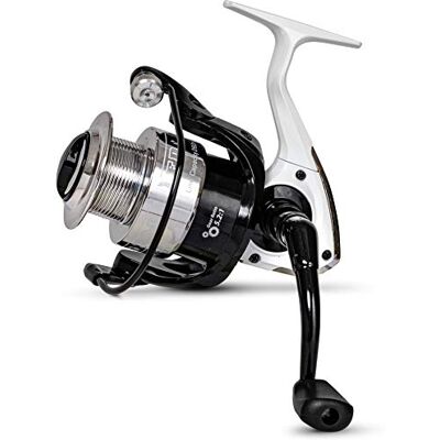 Zebco Regem FD 40 Mulinello multiuso con 3 cuscinetti a sfera, colore: Bianco/Nero Zebco Regem FD 40 Mulinello multiuso con 3 cuscinetti a sfera, colore: Bianco/Nero