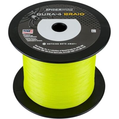 Spiderwire Dura 4, filo da pesca, Superline, Pesca dei predatori, luccio, persico, lucioperca, trota, Unisex, Giallo, 0,17mm 15kg 33lb 1800yd Spiderwire Dura 4, filo da pesca, Superline, Pesca dei predatori, luccio, persico, lucioperca, trota, Unisex, Giallo, 0,17mm 15kg 33lb 1800yd