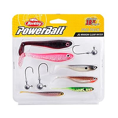 Berkley Esca morbida per Jig Minnow Clear Water – Assorted – Sinking – 7 pezzi Berkley Esca morbida per Jig Minnow Clear Water – Assorted – Sinking – 7 pezzi