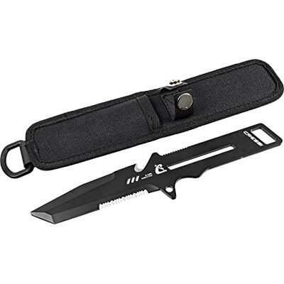 CRESSI Kai Knife Coltello Professionale Multiuso per Immersioni, Nero, Lama 10cm,Unisex Adulto CRESSI Kai Knife Coltello Professionale Multiuso per Immersioni, Nero, Lama 10cm,Unisex Adulto