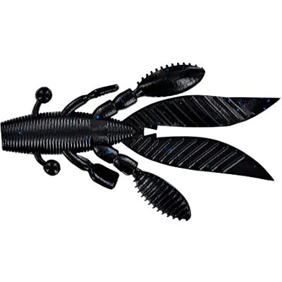 YAMAMOTO Flappin 'Hog Bait, Black Blue Flake YAMAMOTO Flappin 'Hog Bait, Black Blue Flake
