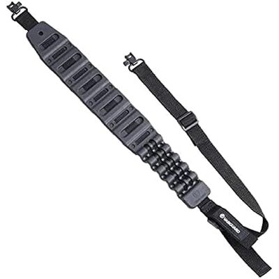 Vanguard Endeavor Sling 301B Cinghia per fucile da caccia in gomma nera Vanguard Endeavor Sling 301B Cinghia per fucile da caccia in gomma nera