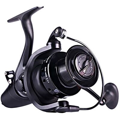 Sougayilang Zhifu Mulinello da pesca con rapporto di trasmissione 5,1:1, 12+1bb, corpo in metallo, potente e liscio, per pesca in acqua dolce e salata (5000) Sougayilang Zhifu Mulinello da pesca con rapporto di trasmissione 5,1:1, 12+1bb, corpo in metallo, potente e liscio, per pesca in acqua dolce e salata (5000)