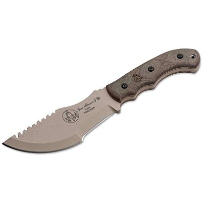 BÖKER - Coltello Tascabile e da Cucina, Lama Tops Knives Tom Tracker Tan, 02TP005 BÖKER - Coltello Tascabile e da Cucina, Lama Tops Knives Tom Tracker Tan, 02TP005