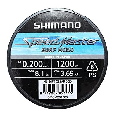 SHIMANO Speedmaster Surf Mono 0,20-1200m canna da pesca per azione SHIMANO Speedmaster Surf Mono 0,20-1200m canna da pesca per azione