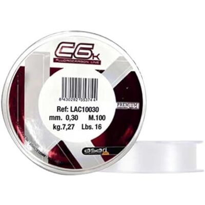 ASARI B/100m C-6K Fluorocarbon 0,30 mm ASARI B/100m C-6K Fluorocarbon 0,30 mm