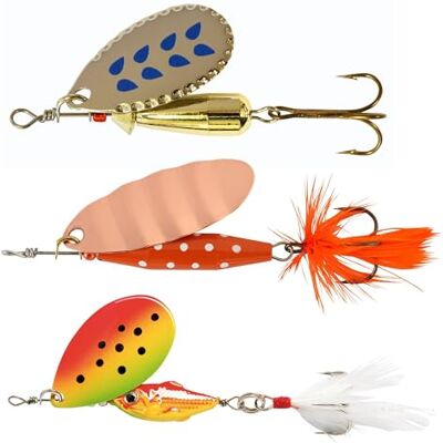 Abu I preferiti Confezione 3 Set di 3 esche premium per la pesca al pesce persico, esche facili da usare e ad alta attrazione per la pesca al pesce persico d'acqua dolce, con diverse varietà. Abu I preferiti Confezione 3 Set di 3 esche premium per la pesca al pesce persico, esche facili da usare e ad alta attrazione per la pesca al pesce persico d'acqua dolce, con diverse varietà.