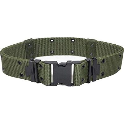 Mil-Tec Cinturone Porta Accessori 55 mm Oliva Adulto Unisex, Verde OD, M Mil-Tec Cinturone Porta Accessori 55 mm Oliva Adulto Unisex, Verde OD, M