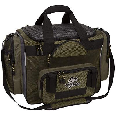 Okeechobee Fats Fisherman Deluxe Tackle Bag (include 8 scatole per attrezzi utilità) Okeechobee Fats Fisherman Deluxe Tackle Bag (include 8 scatole per attrezzi utilità)