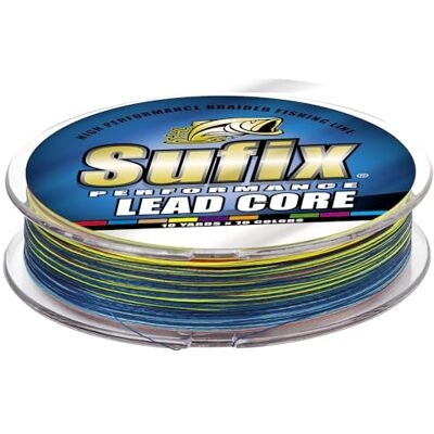Sufix Performance Lead Core 91,4 m Metered Fishing Line, Unisex, Clear Sufix Performance Lead Core 91,4 m Metered Fishing Line, Unisex, Clear