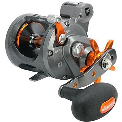 Okuma 119417- Cold Water Linecounter Reel 2+1BB 4.2: 1 11,3 kg/400yd RH Multi, N/A Okuma 119417- Cold Water Linecounter Reel 2+1BB 4.2: 1 11,3 kg/400yd RH Multi, N/A