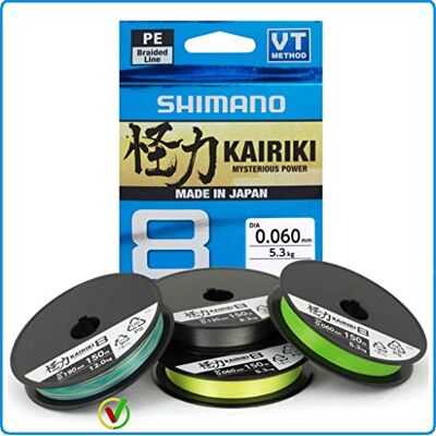 Shimano Line Kairiki 8 300m 0.23mm 22.5kg Multi C Shimano Line Kairiki 8 300m 0.23mm 22.5kg Multi C