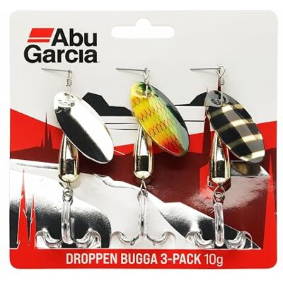Abu Garcia Droppen Bugga 10g 3-Pack - Spinner per acqua dolce Abu Garcia Droppen Bugga 10g 3-Pack - Spinner per acqua dolce