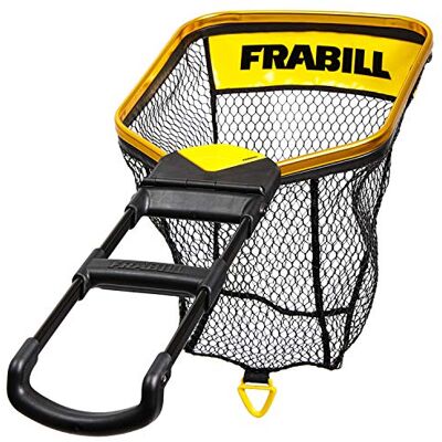 Frabill Trophy Haul Bearclaw 1418 Retino da pesca progettato con una mano, nero e oro () Frabill Trophy Haul Bearclaw 1418 Retino da pesca progettato con una mano, nero e oro ()