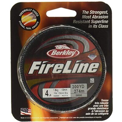 Berkley Fireline, 30/5,4 kg, 125 m, fumo Berkley Fireline, 30/5,4 kg, 125 m, fumo