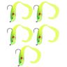 Alomejor Richiamo di Pesca Artificiale Esca Falso Esche Morbide Spigola Jig Lure per Pesca(SO050-1)