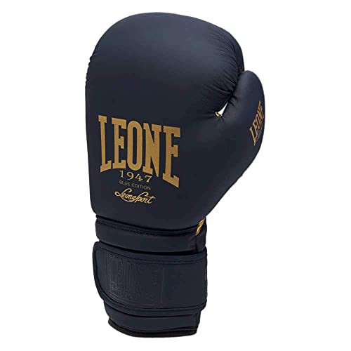 Leone , Guantoni Boxe, Blue Edition, Unisex – Adulto, blu, 12 OZ,