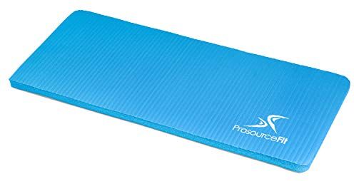 ProsourceFit Yoga training mat, knee and elbow support, spessore 5/8", colore: Verde acqua