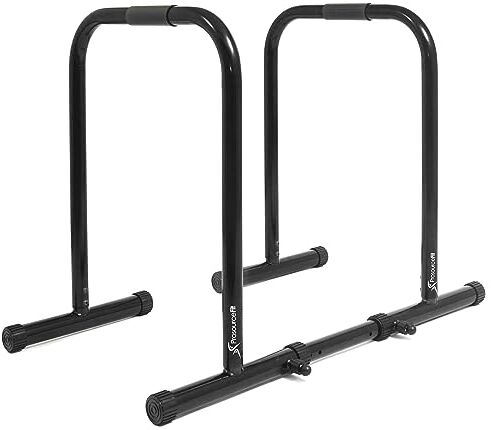 ProsourceFit Multifunzionale, Dip Stand Stazione Unisex-Adulto, Nero, Taglia Unica