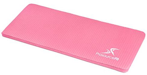 ProsourceFit Cuscino per ginocchio per yoga, spessore 1,27 cm, colore: Rosa