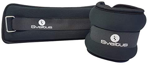 Sveltus Fasce zavorrate, in Neoprene, 500 g (Coppia) per Adulti, Unisex