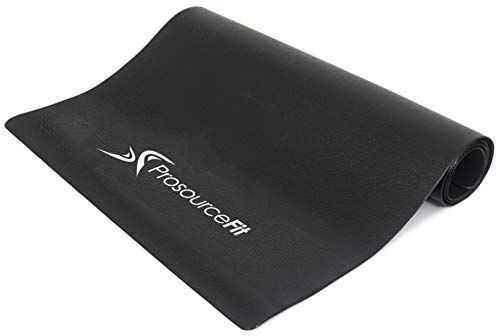 ProsourceFit Tappetino per tapis roulant e esercizi, spessore 5/32 cm, colore: Nero