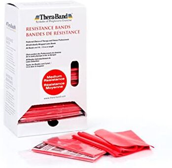 Theraband Thera-Band Dispenser di bande elastiche per esercizi