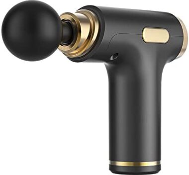 Generic Massage Gun Rilassamento Muscolare Sportivo Con Pistola A Fascia Attraverso Il Collo Vibrazione Portatile Elettrica Allentamento Pistola Per Massaggio Portatile Ricaricabile, Grigio, Tipo A Pulsante