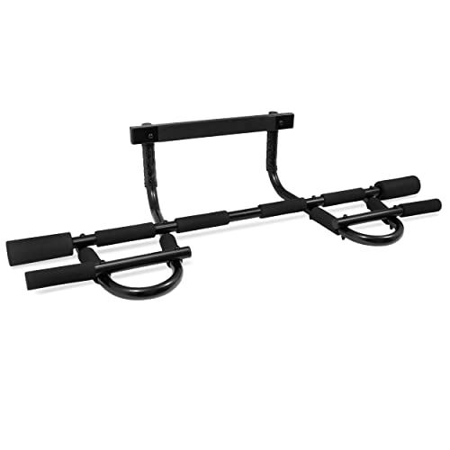 ProsourceFit Prosource Pull-Up Bars, Barra per trazioni Unisex-Adult, Black, One Size