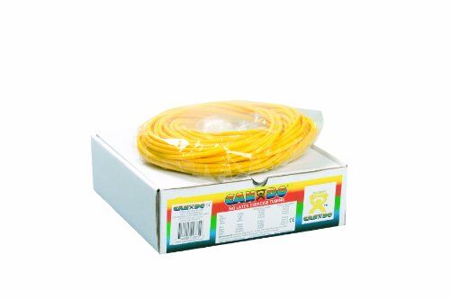 Cando Tubo Elastico, No Lattice, 30,5 M, Giallo/Molto Morbido, X