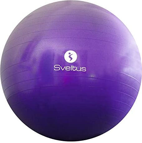 Sveltus Palla da Ginnastica Unisex, 75 cm, per Adulti, Colore: Viola