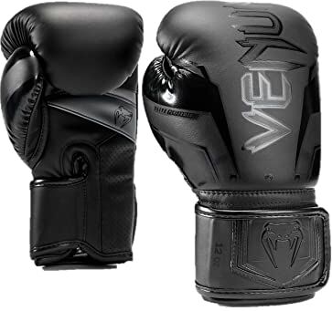 VENUM -04260-114-8OZ, Guanti da Boxe Unisex Adulto, Nero, 18 Oz