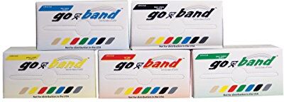 Cando W72048 Go-Band, 5,5 M, 5 PC Set, 1 Ea, Giallo/Nero