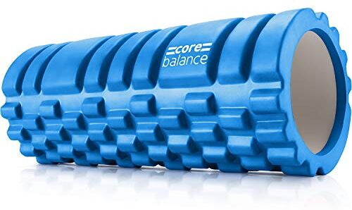 Core Balance Foam Roller- Rullo In Schiuma Per il Massaggio Muscolare Profondo Dei Tessuti, Massaggiatore Per Trigger Point, Automassaggio Muscolare. Ideale Per Fisioterapia Palestra Yoga Pilates