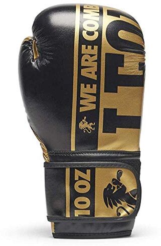 Leone Nexplosion, Guantoni da Boxe Unisex Adulto, Gold, 16oz