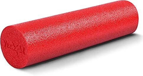 Yes4All PE Foam Roller Rullo Muscolare Ultraleggero a Densità Morbida Lungo 30/45/61/91 CM per Schiena, Gambe, Allenamenti, Esercizi di Riscaldamento, Palestra, Pilates, Fitness, Yoga