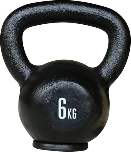 Titan PRO Kettlebell 6kg, Unisex – Erwachsene, Black, One Size