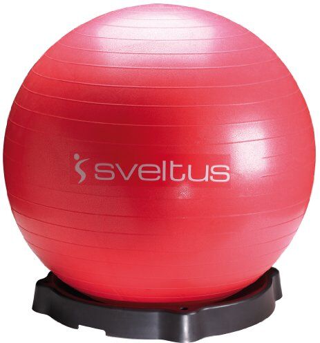 Sveltus Gym Ball, Colore: Nero