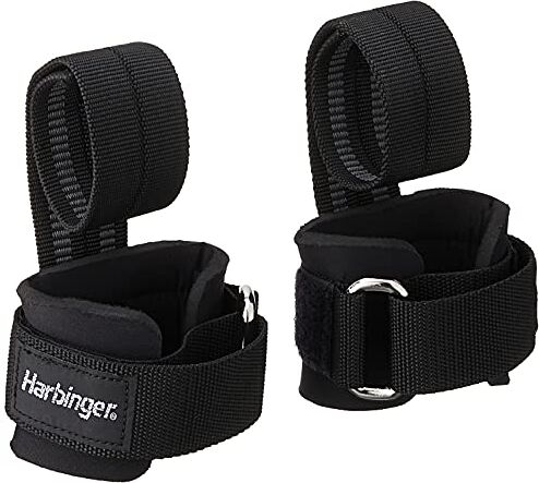 Harbinger Unisex Big Grip PRO Lifting Strap, Nero, Taglia Unica